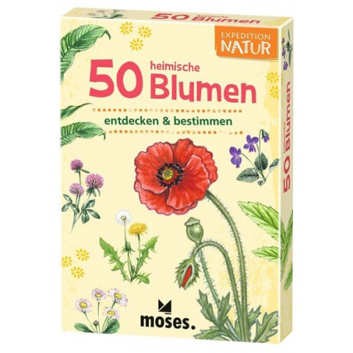 Moses. - Expedition Natur 50 heimische Blumen