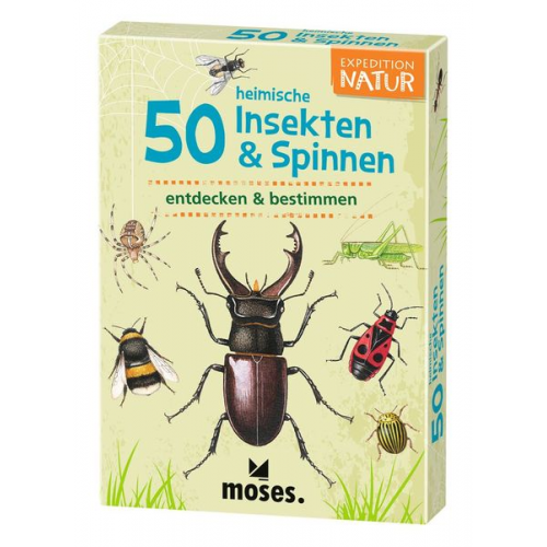 Moses. - Expedition Natur 50 heimische Insekten & Spinnen