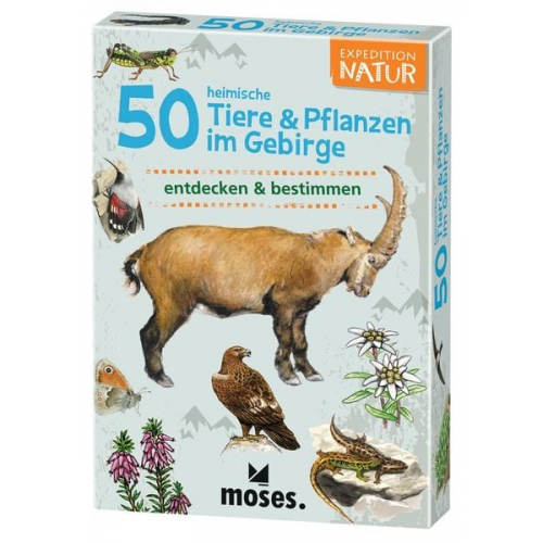 Moses. - Expedition Natur 50 heimische Tiere & Pflanzen im Gebirge