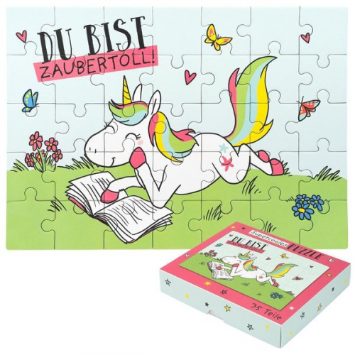 Puzzle Motiv "Einhorn"