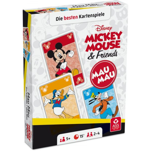 ASS 22500205 - Disney, Mickey Mouse & Friends - Mau Mau, Kartenspiel