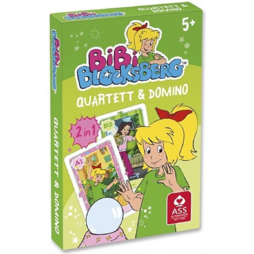 Bibi Blocksberg Quartett & Domino (Kinderspiel)