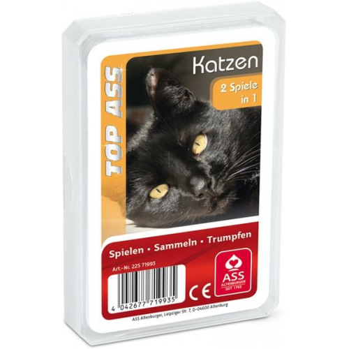 ASS Altenburger Spielkarten - TOP ASS Katzen