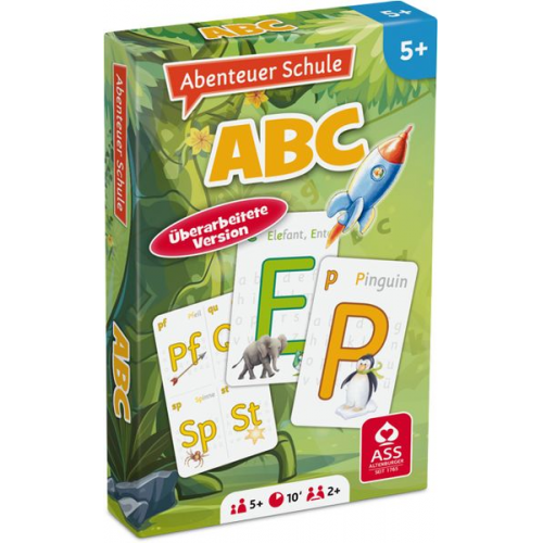 ASS Altenburger Spielkarten - Abenteuer Schule - ABC