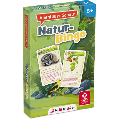 ASS Altenburger Spielkarten - Abenteuer Schule - Natur-Bingo