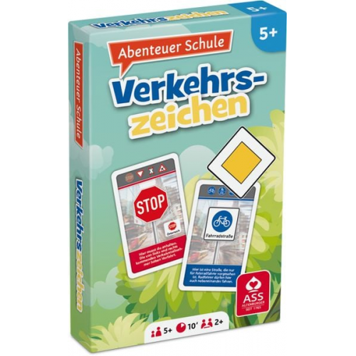 ASS Altenburger Spielkarten - Abenteuer Schule - Verkehrszeichen