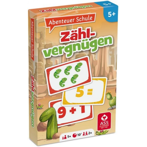 ASS Altenburger Spielkarten - Abenteuer Schule - Zählvergnügen