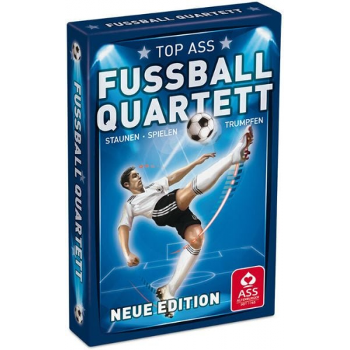 ASS Altenburger Spielkarten - TOP ASS Giga Quartett Fussball