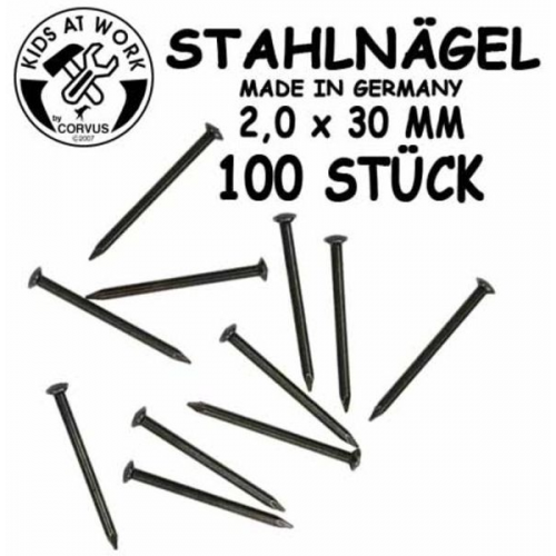 Ids at work: Stahlnägel, 100 Stk.