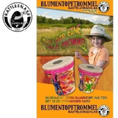 10er Pack Blumentopftrommel ohne Karabiner