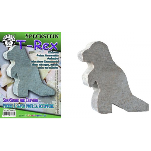 Corvus A600778 - Kids-at-Work, Speckstein Rohling T-Rex