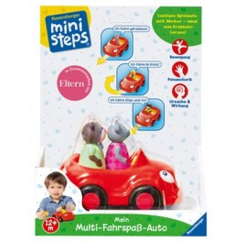 Ravensburger ministeps® Mein Multi-Fahrspaß-Auto