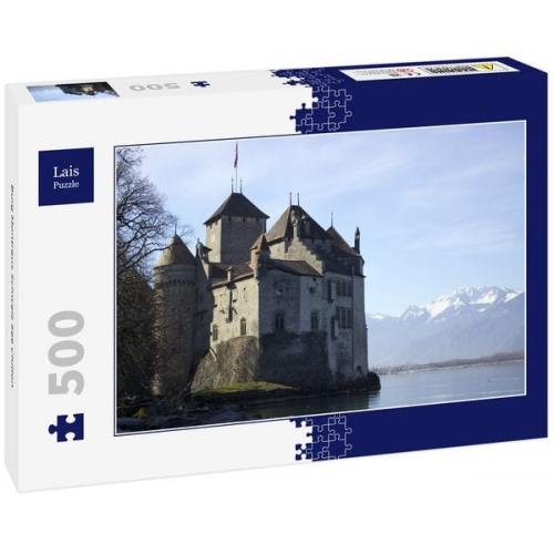 Lais Puzzle Burg Montreux Schweiz See Chillon 500 Teile