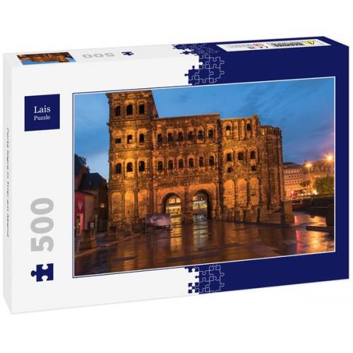 Lais Puzzle Porta Nigra in Trier am Abend 500 Teile