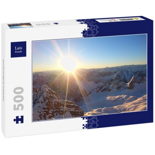Lais Puzzle Sonnenaufgang Zugspitze 500 Teile