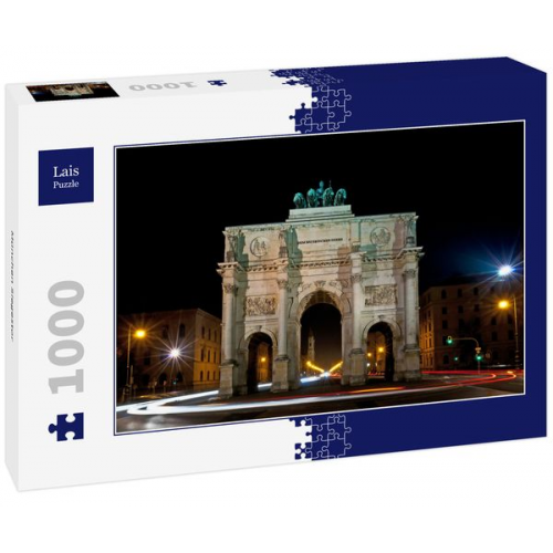 Lais Puzzle München Siegestor 1000 Teile