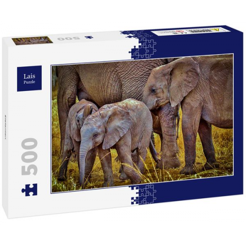 Lais Puzzle Elefanten 500 Teile