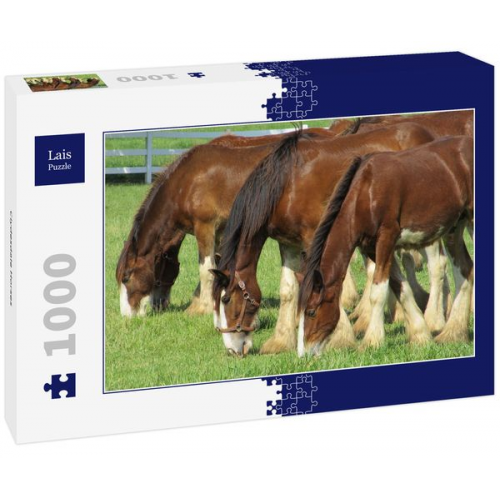 Lais Puzzle Clydesdale Horses 1000 Teile