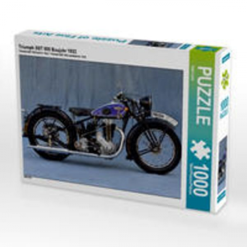 CALVENDO Puzzle Triumph SST 500 Baujahr 1932 1000 Teile Lege-Größe 64 x 48 cm Foto-Puzzle Bild von Ingo Laue