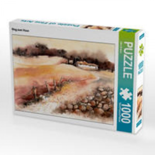 CALVENDO Puzzle Weg zum Haus 1000 Teile Lege-Größe 64 x 48 cm Foto-Puzzle Bild von Jitka Krause