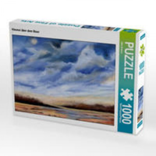 CALVENDO Puzzle Himmel über dem Moor 1000 Teile Lege-Größe 64 x 48 cm Foto-Puzzle Bild von Jitka Krause