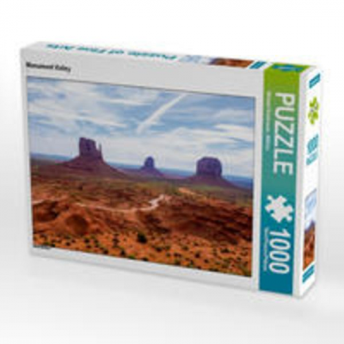 CALVENDO Puzzle Monument Valley 1000 Teile Lege-Größe 64 x 48 cm Foto-Puzzle Bild von Michael Brückmann