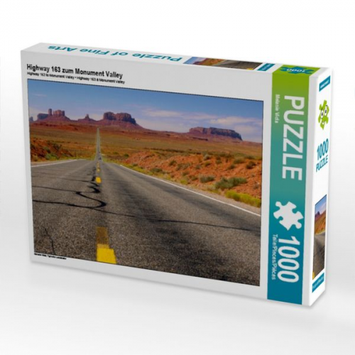 Highway 163 zum Monument Valley (Puzzle)