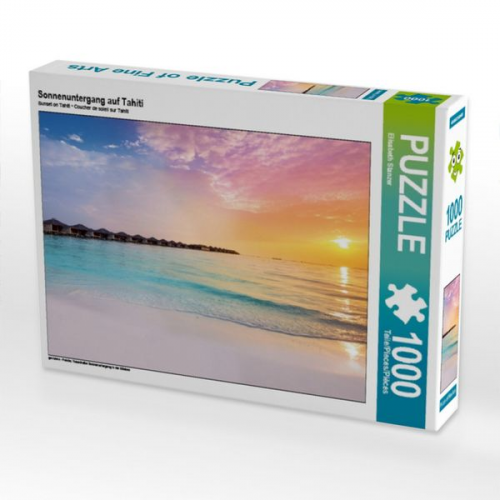 Sonnenuntergang auf Tahiti (Puzzle)