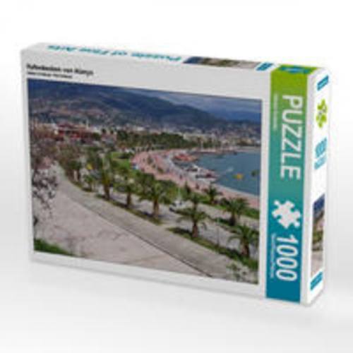 CALVENDO Puzzle Hafenbecken von Alanya 1000 Teile Lege-Größe 64 x 48 cm Foto-Puzzle Bild von Helmut Schneller