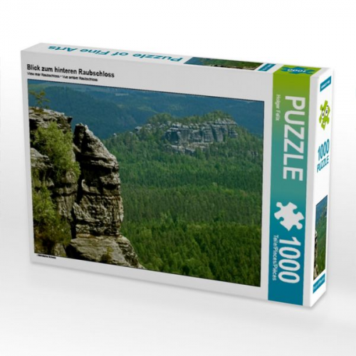 Blick zum hinteren Raubschloss (Puzzle)