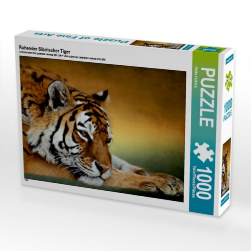 Ruhender Sibirischer Tiger (Puzzle)