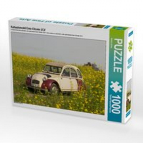 CALVENDO Puzzle Kultautomobil Ente Citroën 2CV 1000 Teile Lege-Größe 64 x 48 cm Foto-Puzzle Bild von Meike Bölts