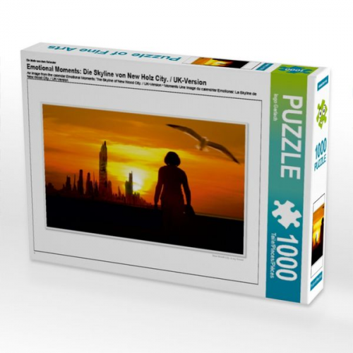 Ein Motiv aus dem Kalender Emotional Moments: Die Skyline von New Holz City. / UK-Version (Puzzle)