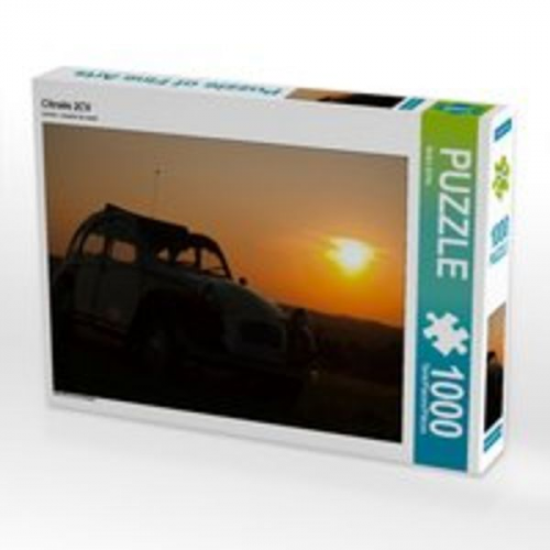 CALVENDO Puzzle Citroën 2CV 1000 Teile Lege-Größe 64 x 48 cm Foto-Puzzle Bild von Meike Bölts