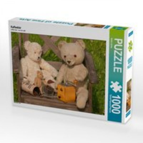 CALVENDO Puzzle Kaffeebär 1000 Teile Lege-Größe 64 x 48 cm Foto-Puzzle Bild von Meike Bölts