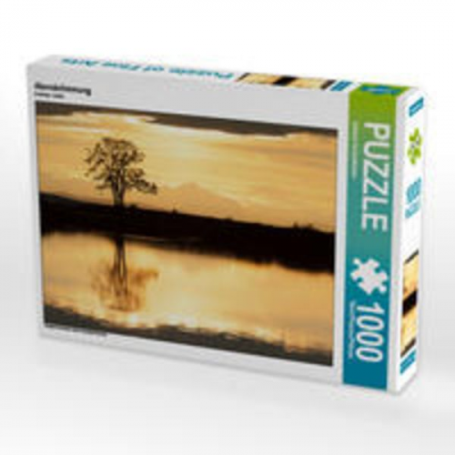 CALVENDO Puzzle Abendstimmung 1000 Teile Lege-Größe 64 x 48 cm Foto-Puzzle Bild von Johann Schörkhuber