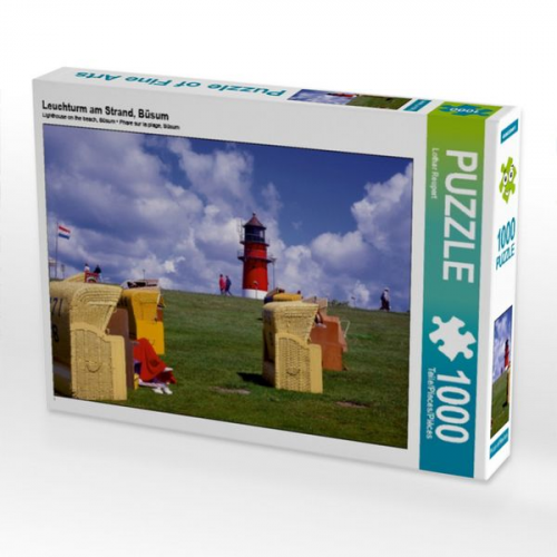 Leuchturm am Strand, Büsum (Puzzle)