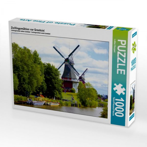 Zwillingsmühlen vor Greetsiel (Puzzle)