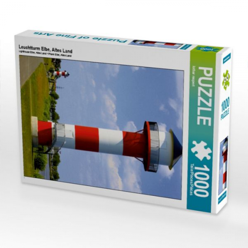 Leuchtturm Elbe, Altes Land (Puzzle)