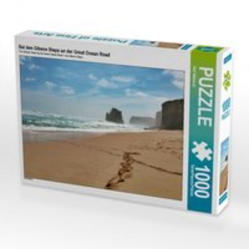 CALVENDO Puzzle Bei den Gibson Steps an der Great Ocean Road 1000 Teile Lege-Größe 64 x 48 cm Foto-Puzzle Bild von Ralf Wittstock