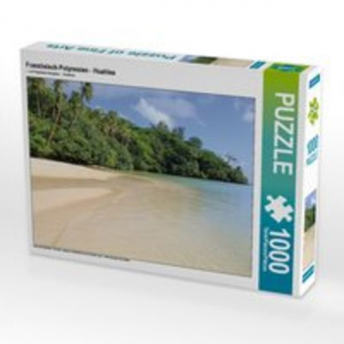 CALVENDO Puzzle Französisch-Polynesien - Huahine 1000 Teile Lege-Größe 64 x 48 cm Foto-Puzzle Bild von N N