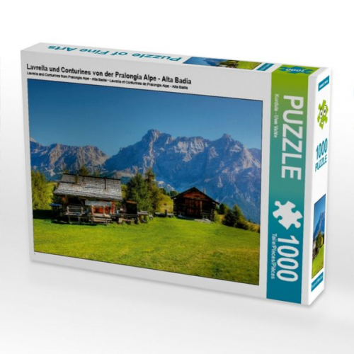 Lavrella und Conturines von der Pralongia Alpe - Alta Badia (Puzzle)