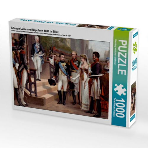 Königin Luise und Napoleon 1807 in Tilsit (Puzzle)