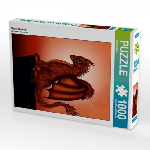 Feuer Drache (Puzzle)