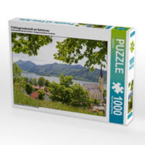 CALVENDO Puzzle Frühlingslandschaft am Schliersee 1000 Teile Lege-Größe 64 x 48 cm Foto-Puzzle Bild von SusaZoom