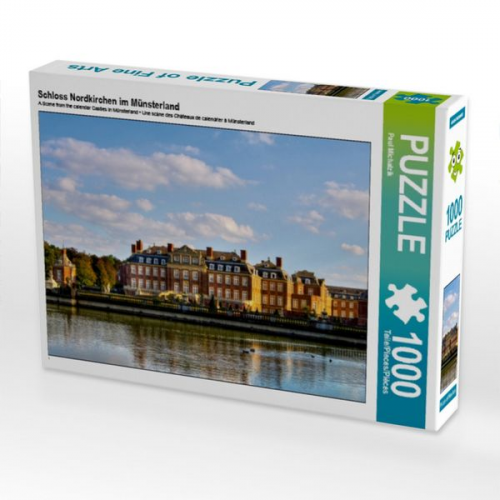 CALVENDO Puzzle Schloss Nordkirchen im Münsterland | 1000 Teile Lege-Größe 64x48cm Foto-Puzzle für glückliche Stunden