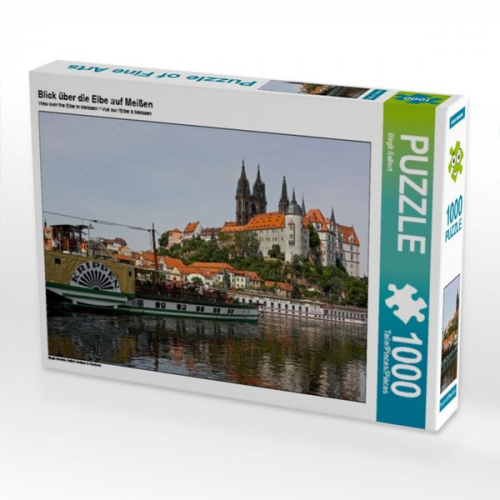 Blick über die Elbe auf Meißen (Puzzle)