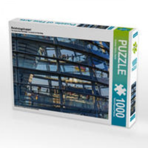 CALVENDO Puzzle Reichstagskuppel 1000 Teile Lege-Größe 64 x 48 cm Foto-Puzzle Bild von Andreas Schön