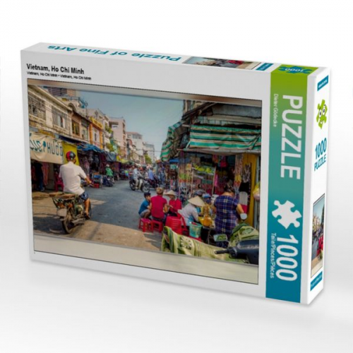 CALVENDO Puzzle Vietnam, Ho Chi Minh | 1000 Teile Lege-Größe 64x48cm Foto-Puzzle für glückliche Stunden