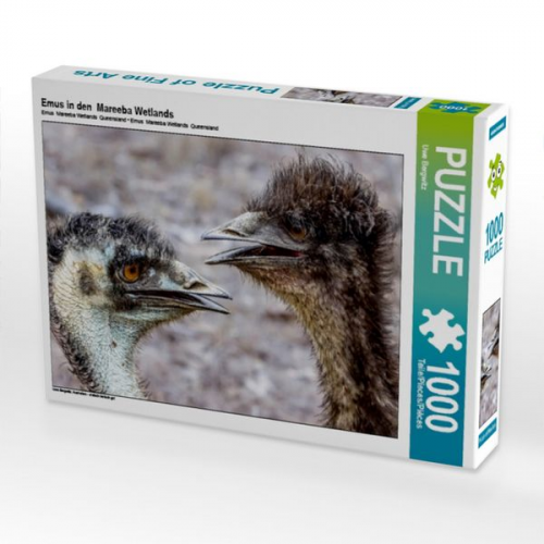 Emus in den Mareeba Wetlands (Puzzle)